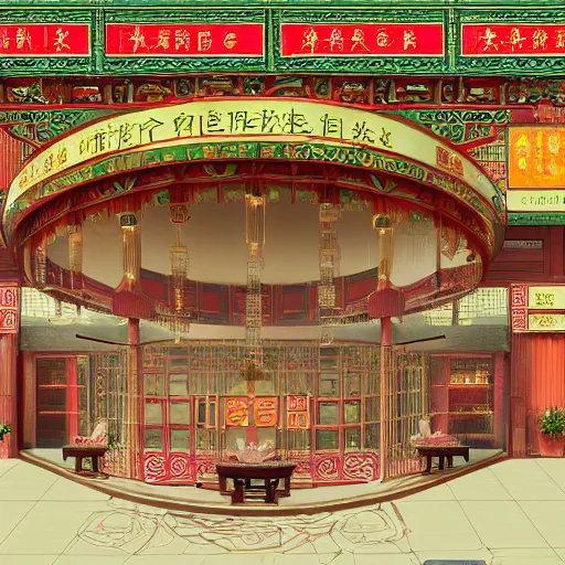 Image similar to a beautiful hyperdetailed render of roasted string hotpot restaurant restaurant yan'an, from china, with merchant logo, fine delicate structure, chinese style, victo ngai, 4 k hd