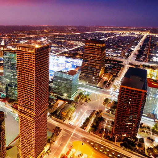 Prompt: Birds eye view of a tampa florida at night, beaches, rectangular city grid with narrow streets, tall brutalist architecture buildings, city lights spilling upwards above the top of the buildings,