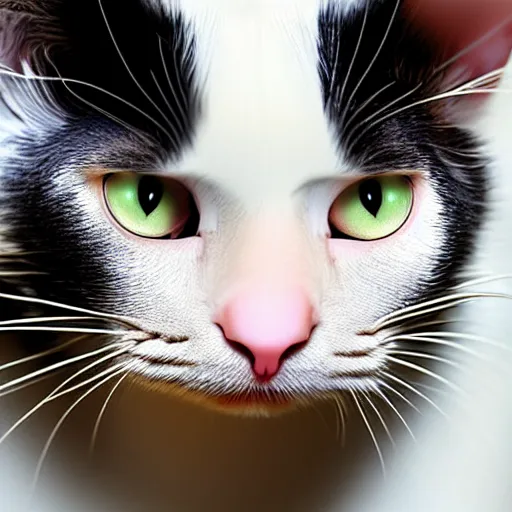 Image similar to a cat - pig - hybrid, animal photography