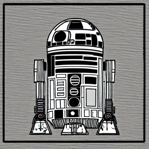 Prompt: r 2 d 2 in the style of mutable instruments clouds