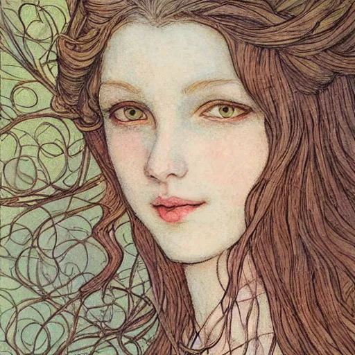 Prompt: happy birthday julia painting by rebecca guay. happy. sweet. soft light. pastel tones