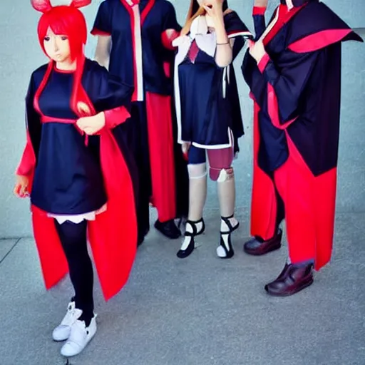 Prompt: akatsuki cosplay