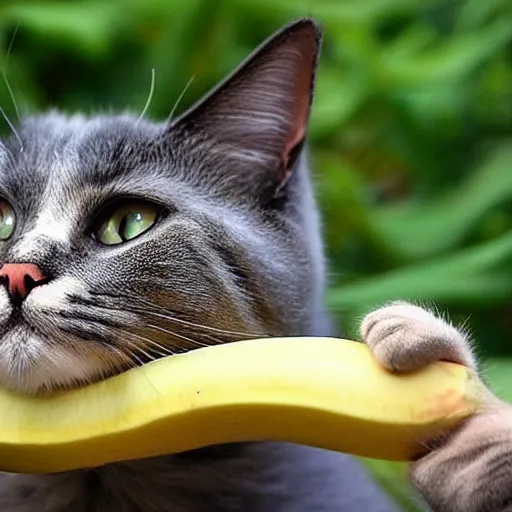 Image similar to cat banana