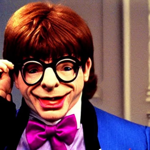 Prompt: austin powers as mike myers