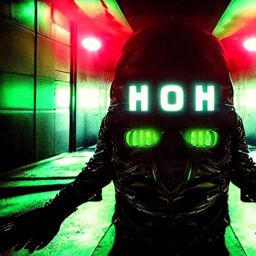 Image similar to a monster, neon lights, red, blue, green, dramatic lighting, heroic exposure, cool