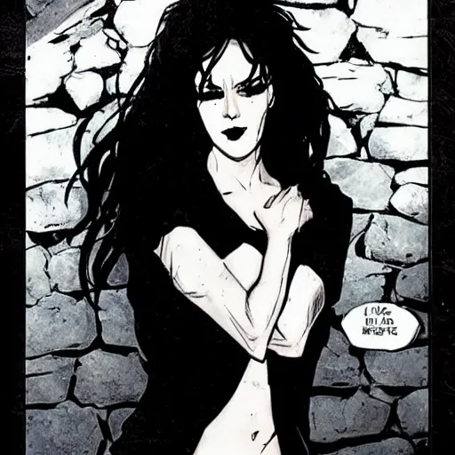 Prompt: death from the'the sandman'comics, realism, hard lighting, cute, kindness
