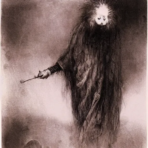 Image similar to francisco goya, stephen gammell