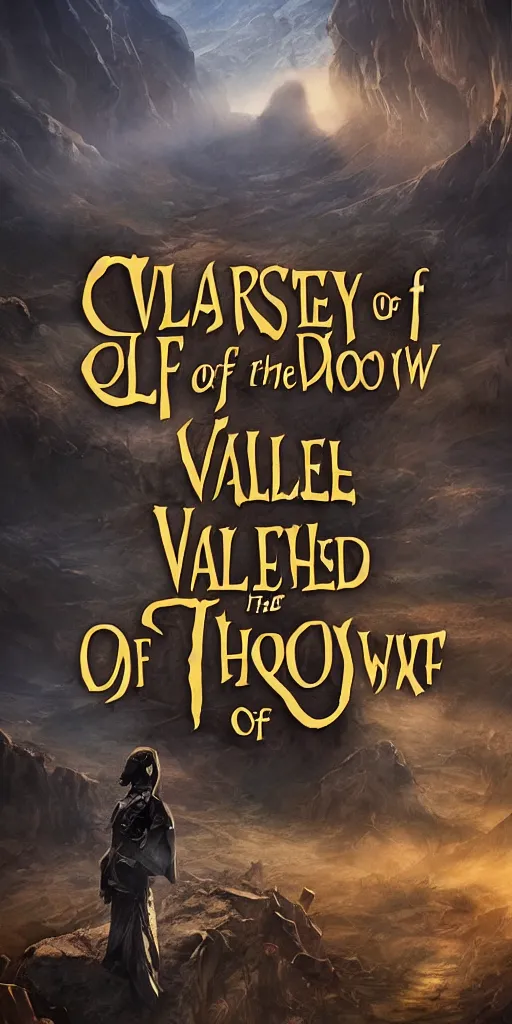 Image similar to valley of the shadow of death