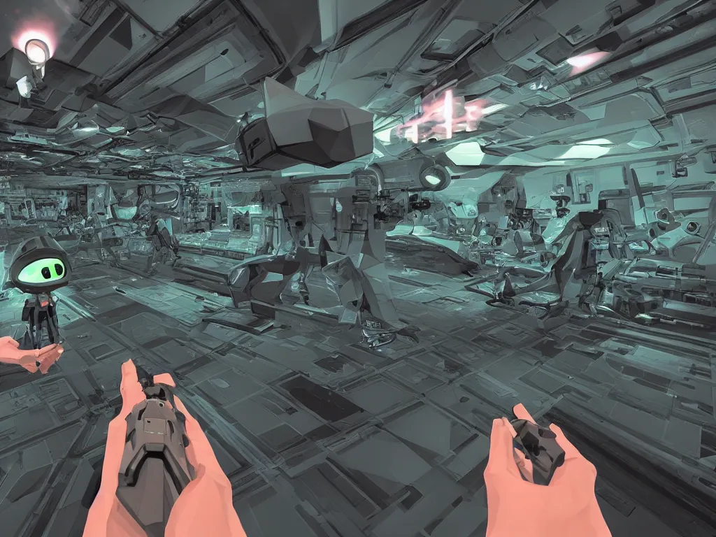 Alien Trilogy As A PS1 First Person Video Game Low Stable Diffusion alien-trilogy-as-a-ps1-first-person-video-game-low-stable-diffusion