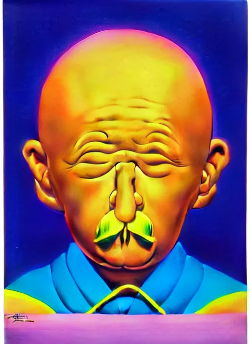 Image similar to greed by shusei nagaoka, kaws, david rudnick, airbrush on canvas, pastell colours, cell shaded, 8 k