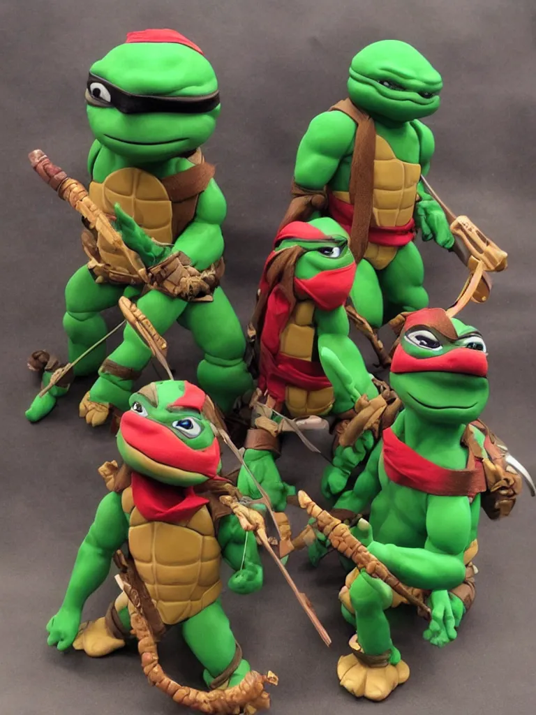 Image similar to teenage mutant ninja turtle accurate toy