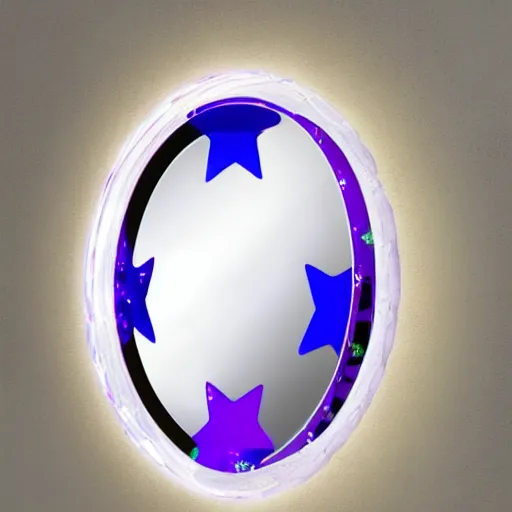 Prompt: Infinite Mirror with purple stars in it, 4k, 40nm, highly detailed, beautiful