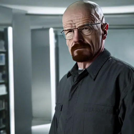 Image similar to walter white in the avengers