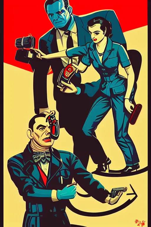 Image similar to propaganda poster of middle world. pop art, pixel, bioshock art style, gta chinatown art style, dynamic proportional, dynamic composition, face features, body features, ultra realistic art, digital painting, concept art, smooth, sharp focus, illustration, intricate, without duplication, elegant, confident posse, art by artgerm and richard hamilton and mimmo rottela