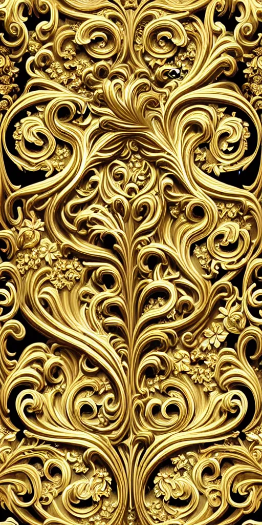 Image similar to the source of future growth dramatic, elaborate emotive Golden Baroque and Rococo styles to emphasise beauty as a transcendental, seamless pattern, symmetrical, large motifs, rainbow syrup splashing and flowing, Palace of Versailles, 8k image, supersharp, spirals and swirls in rococo style, medallions, white smoke, Gold silver black and rainbow colors, perfect symmetry, High Definition, photorealistic, masterpiece, 3D, no blur, sharp focus, photorealistic, insanely detailed and intricate, cinematic lighting, Octane render, epic scene, 8K