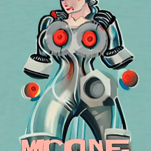 Image similar to Machine Girl