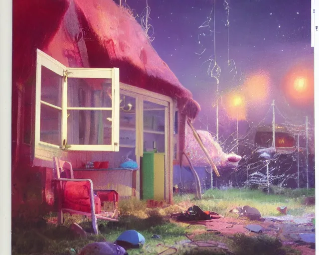 Image similar to IKEA catalogue photo of a shed, by Paul Lehr