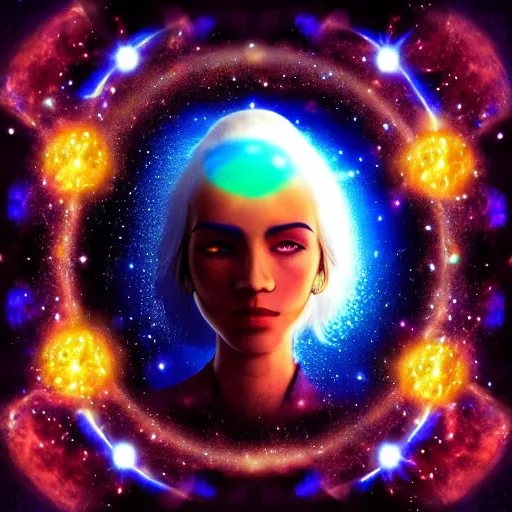 Image similar to cosmic avatar