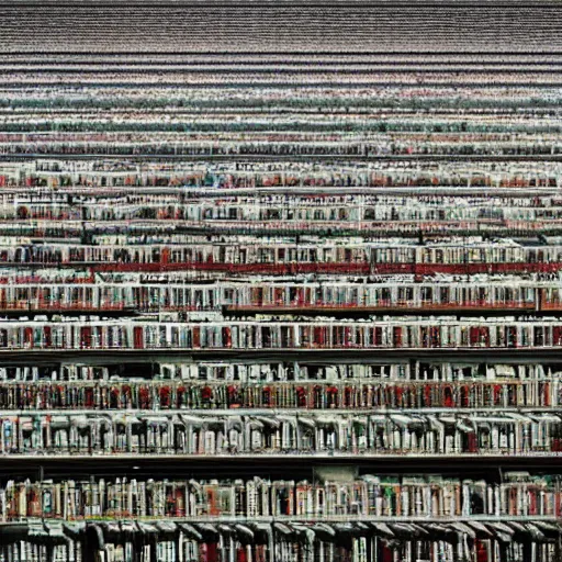 Image similar to photo by andreas gursky