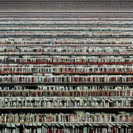 Prompt: photo by andreas gursky