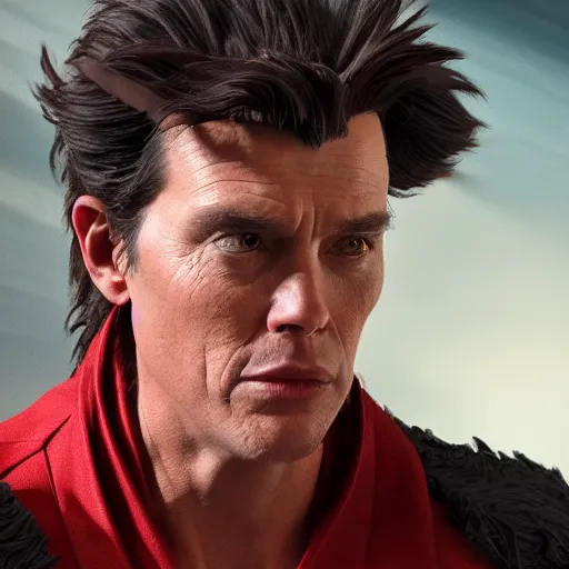 Prompt: hyperrealistic image of ace ventura as a sith lord, stunning 3 d render, inspired by istvan sandorfi & greg rutkowski & unreal engine, perfect symmetry, dim volumetric cinematic lighting, 8 k octane comprehensive render, extremely hyper - detailed, incredibly lifelike attributes, intricate, real flesh texture, masterpiece, artstation, stunning,