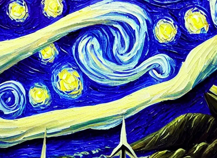 Prompt: close up still, starry night and a sea, beautiful!!!!!!!!! oil painting, trending on artstation, hd, 4 k, million of likes