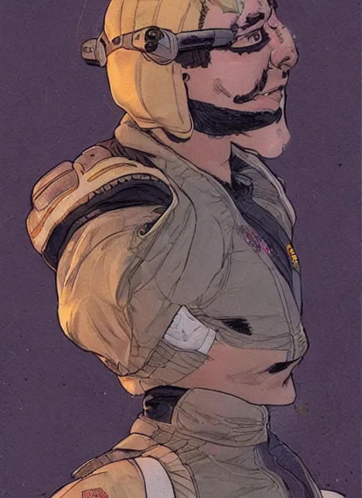 Image similar to apex legends jujitsu instructor. concept art by james gurney and mœbius. gorgeous face.