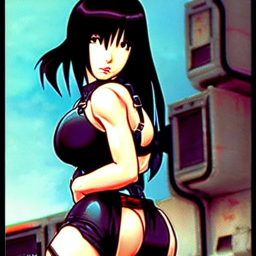 Image similar to tifa lockheart!!! in ghost in the shell!! by masamune shirow