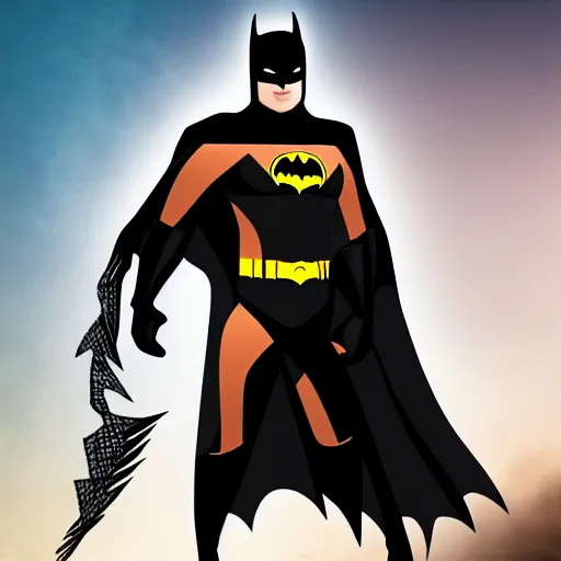 Image similar to arab batman high quality, 4k