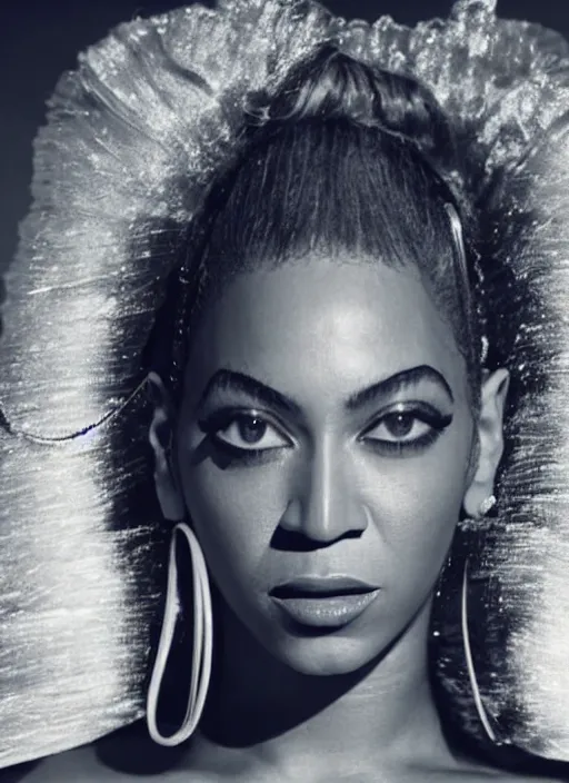 music video still of beyonce styled by nick knight | Stable Diffusion ...