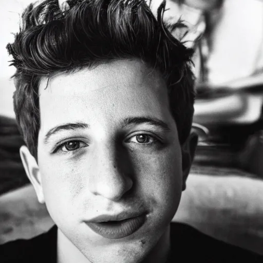 Prompt: charlie puth by nan goldin