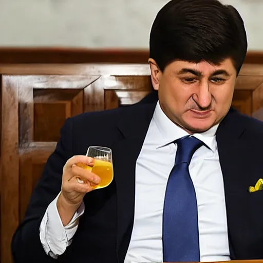 Image similar to akhmetov daniyal drinking