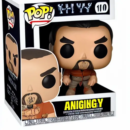 Prompt: a funko pop of an angry disappointed boyfriend