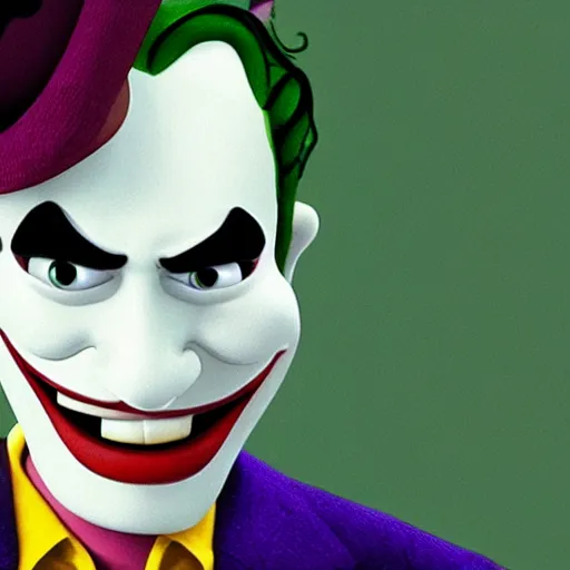 Prompt: A pixar movie about the Joker