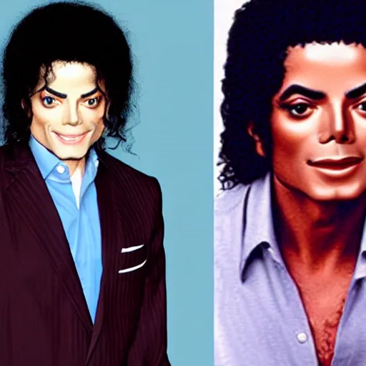 Image similar to michael jackson on an episode of seinfeld