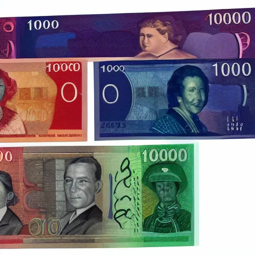 Prompt: 1 0 0, 5 0, 2 0, 1 0, 5 $ aud polymer note currency of rba