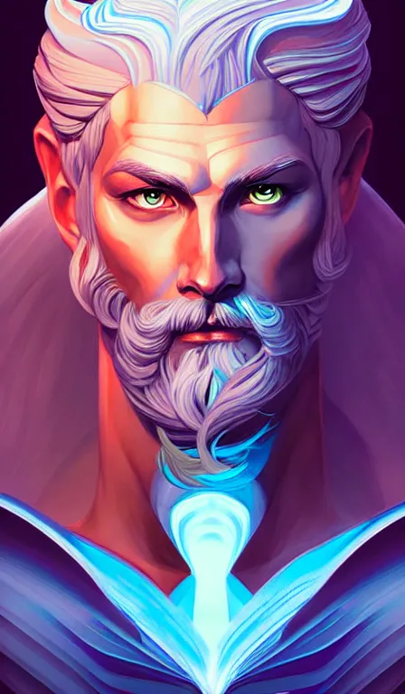 Prompt: the god zeus, portrait, sharp focus, digital art, concept art, dynamic lighting, by anna dittman and rossdraws