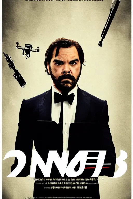 Image similar to movie poster for james bond starring matt berry