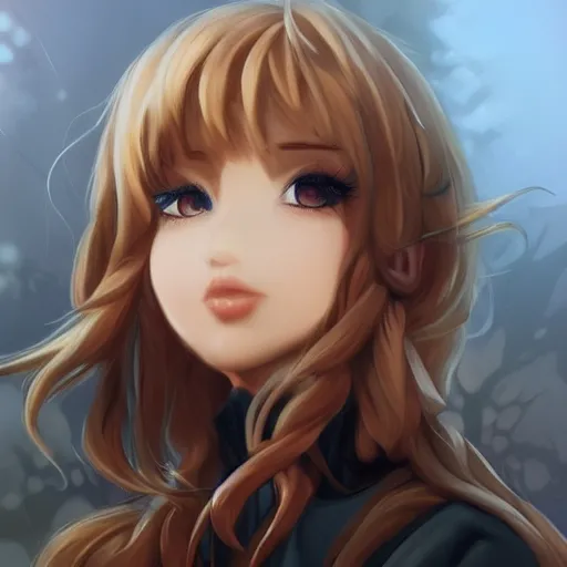 Image similar to detailed beautiful character art on amino, high quality art on artstation