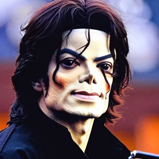 Prompt: Michael Jackson as anakin skywalker in star wars episode 3, 8k resolution, full HD, cinematic lighting, award winning, anatomically correct
