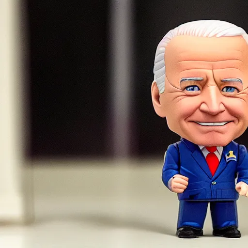 Image similar to joe biden as a nendoroid