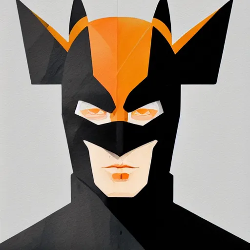 Image similar to Batman profile picture by Sachin Teng, asymmetrical, Organic Painting , Matte Painting, geometric shapes, hard edges, graffiti, street art:2 by Sachin Teng:4