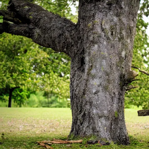 Prompt: tree on tree violence