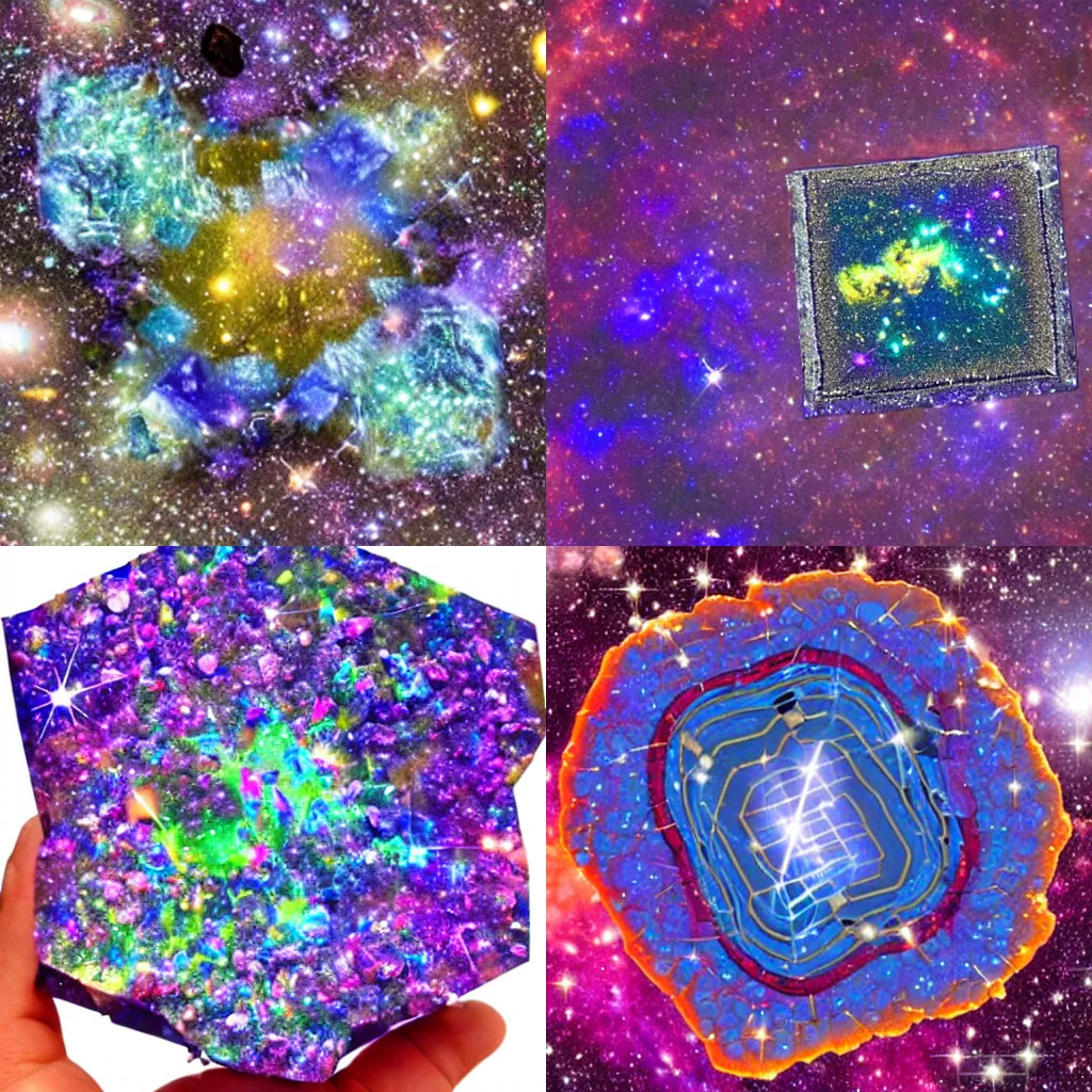 A Galaxy Made Out Of Bismuth Crystals Stable Diffusion OpenArt