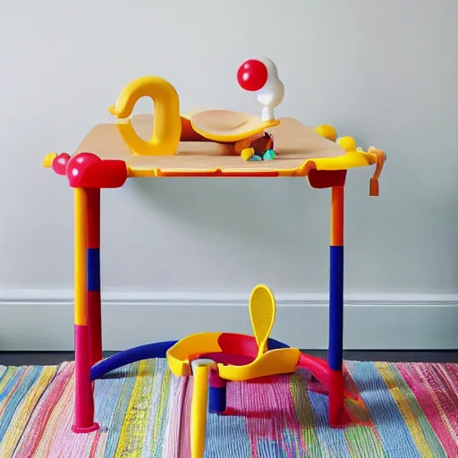 Image similar to a baby’s activity table by Fischer price and bekinski