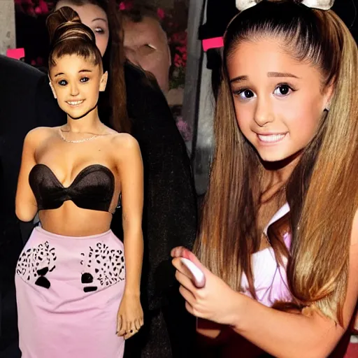 Prompt: ariana grande anatomy