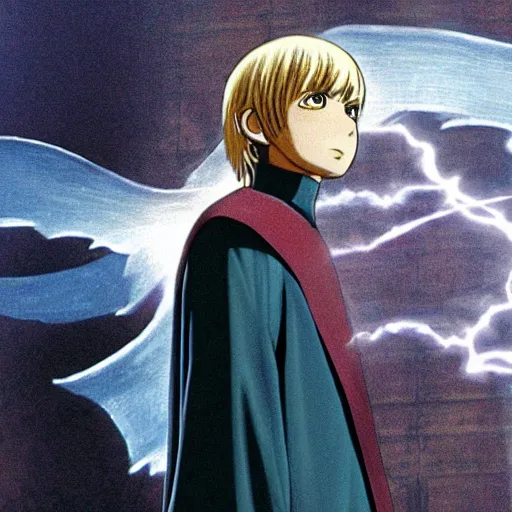 Image similar to seto kaiba in the goblet of fire, still of order of the phoenix