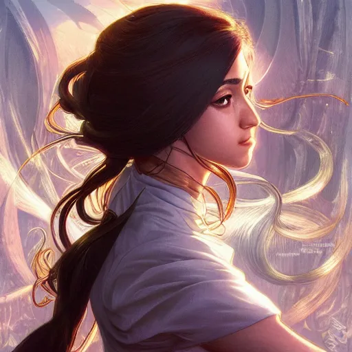 Prompt: ultra realistic illustration, alexandria ocasio - cortez anime, intricate, elegant, highly detailed, digital painting, artstation, concept art, smooth, sharp focus, illustration, art by artgerm and greg rutkowski and alphonse mucha