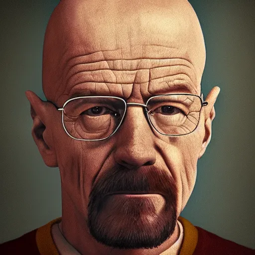 Image similar to 2 0 years old walter white, oil painting, young, octane render, 1 9 8 0 s camera, portrait