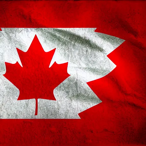 Image similar to Flag of Canada, Year 2222